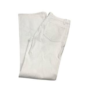 Tory Burch White Flare Leg Jeans | Size 31 | Y2K Western Resort Denim